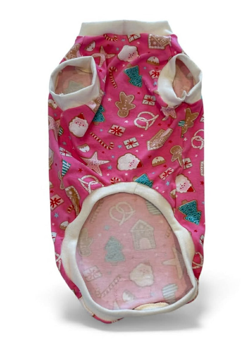 Christmas clothes pyjamas, t-shirts for standard dogs, dachshund, chihuahua, Sphynx cats, pets