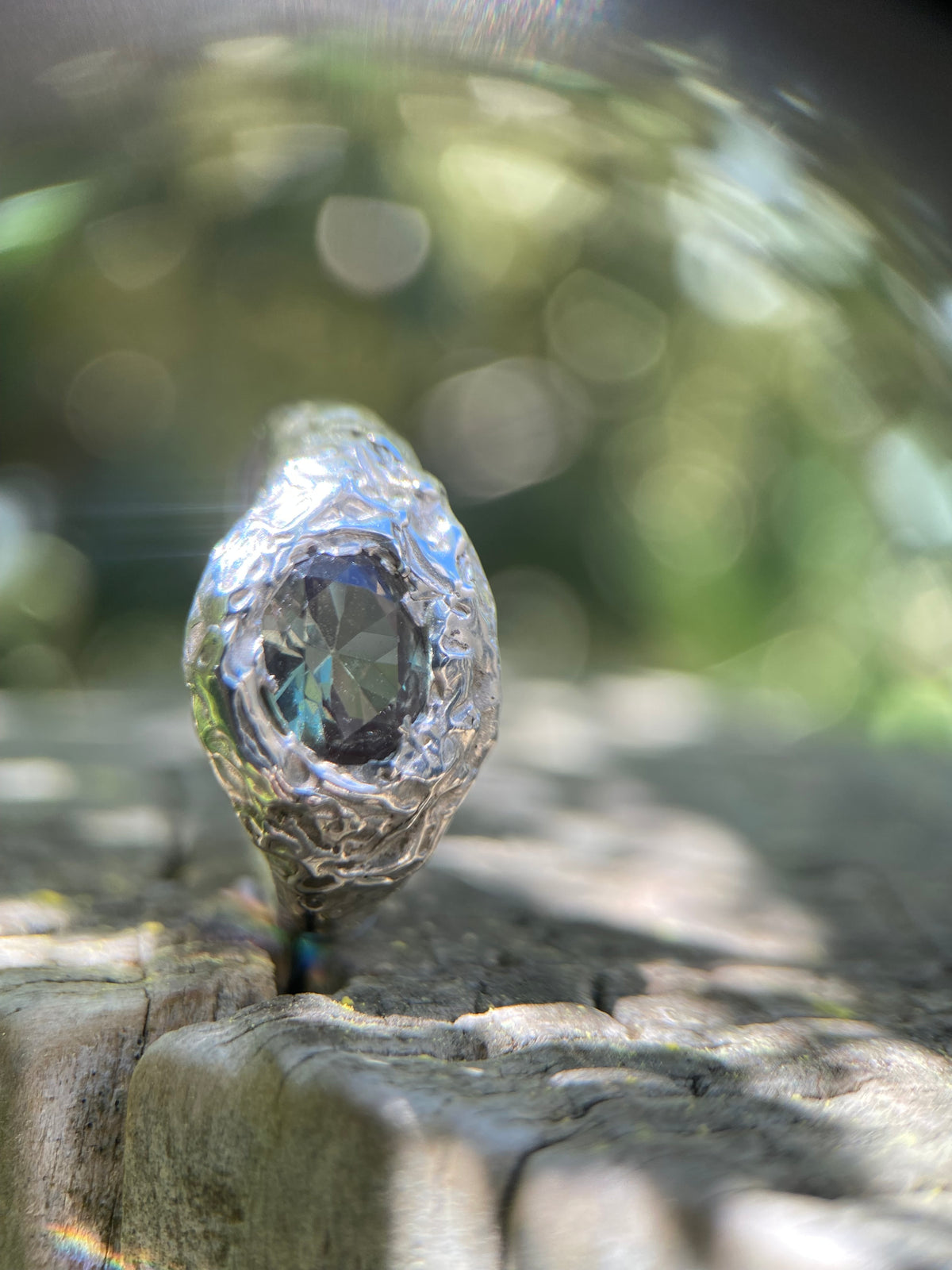 Molten Tourmaline Ring