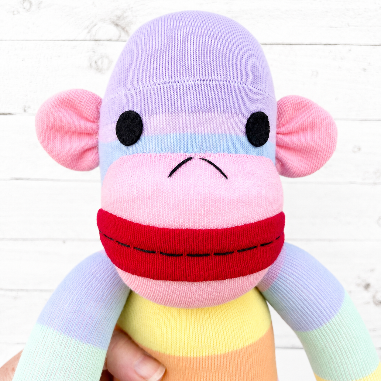 Candy the Sock Monkey - READY TO SHIP soft toy