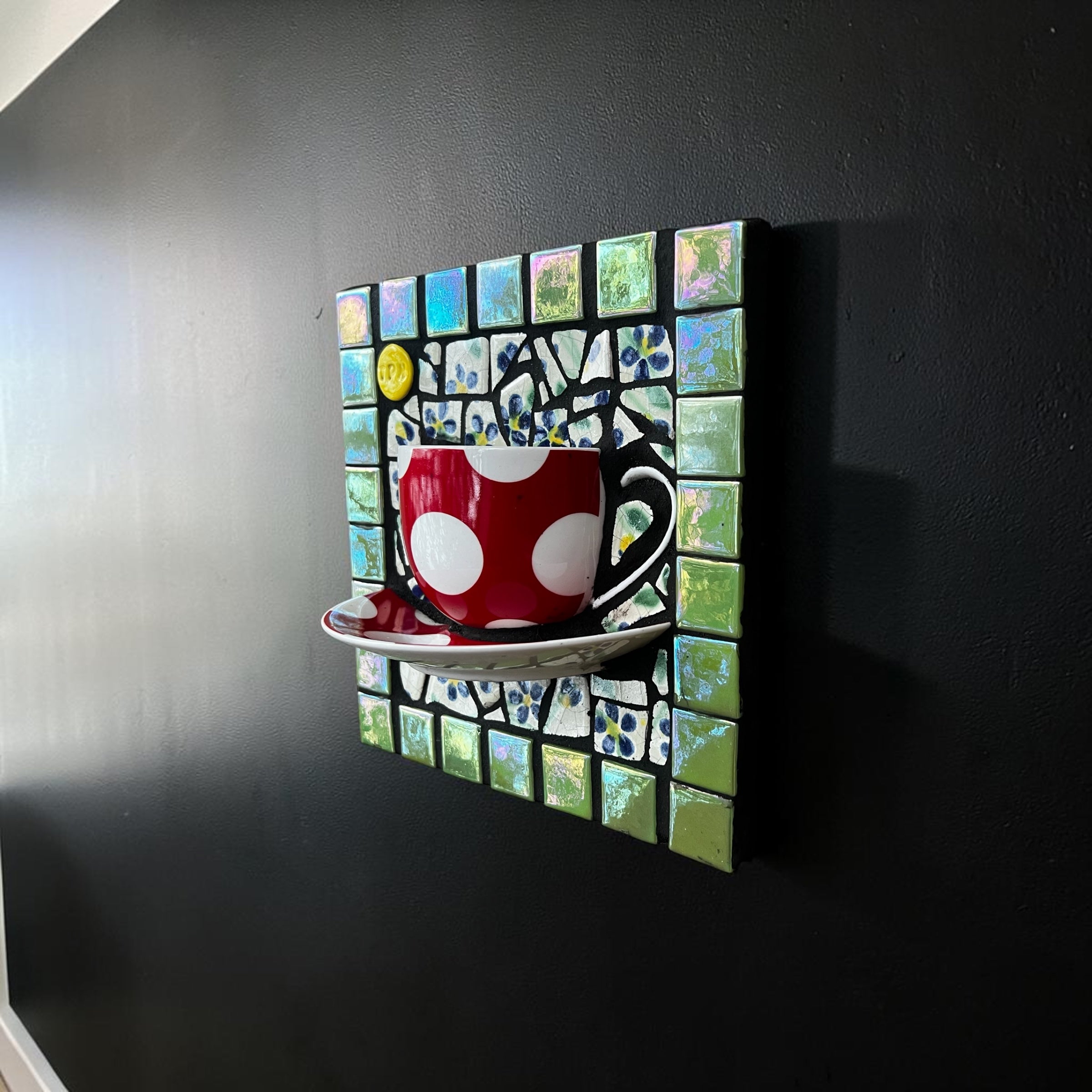 Mosaic Wall Planter.