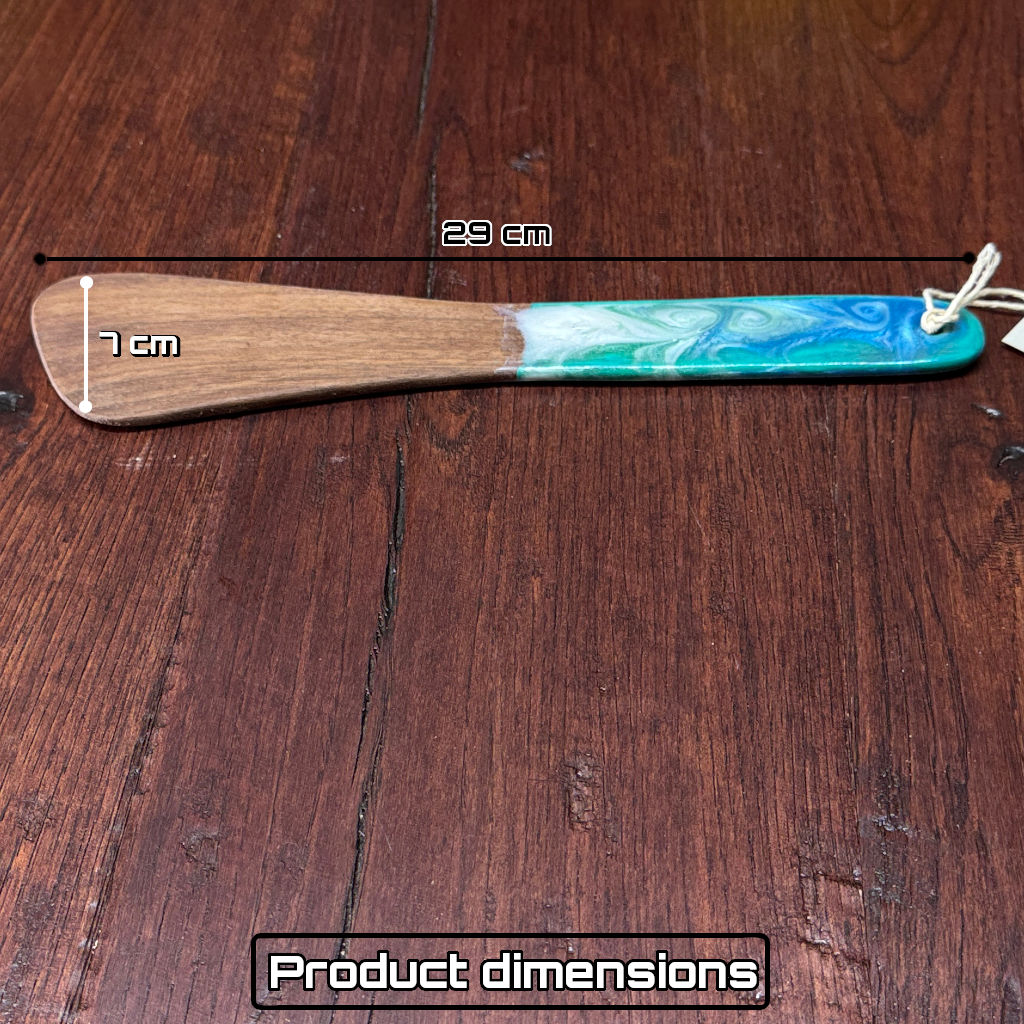 Cooking spatula | Sheoak | 29 cm | resin coated handle