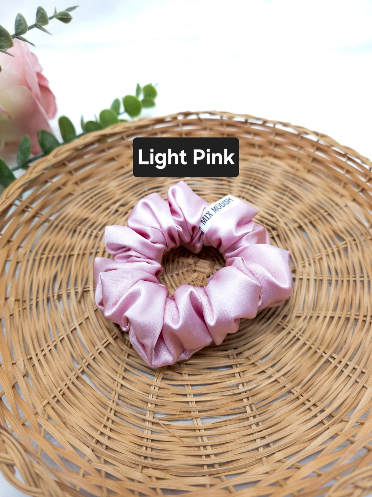 Regular Satin Scrunchies, Handmade hair ties, Ponytail Bands