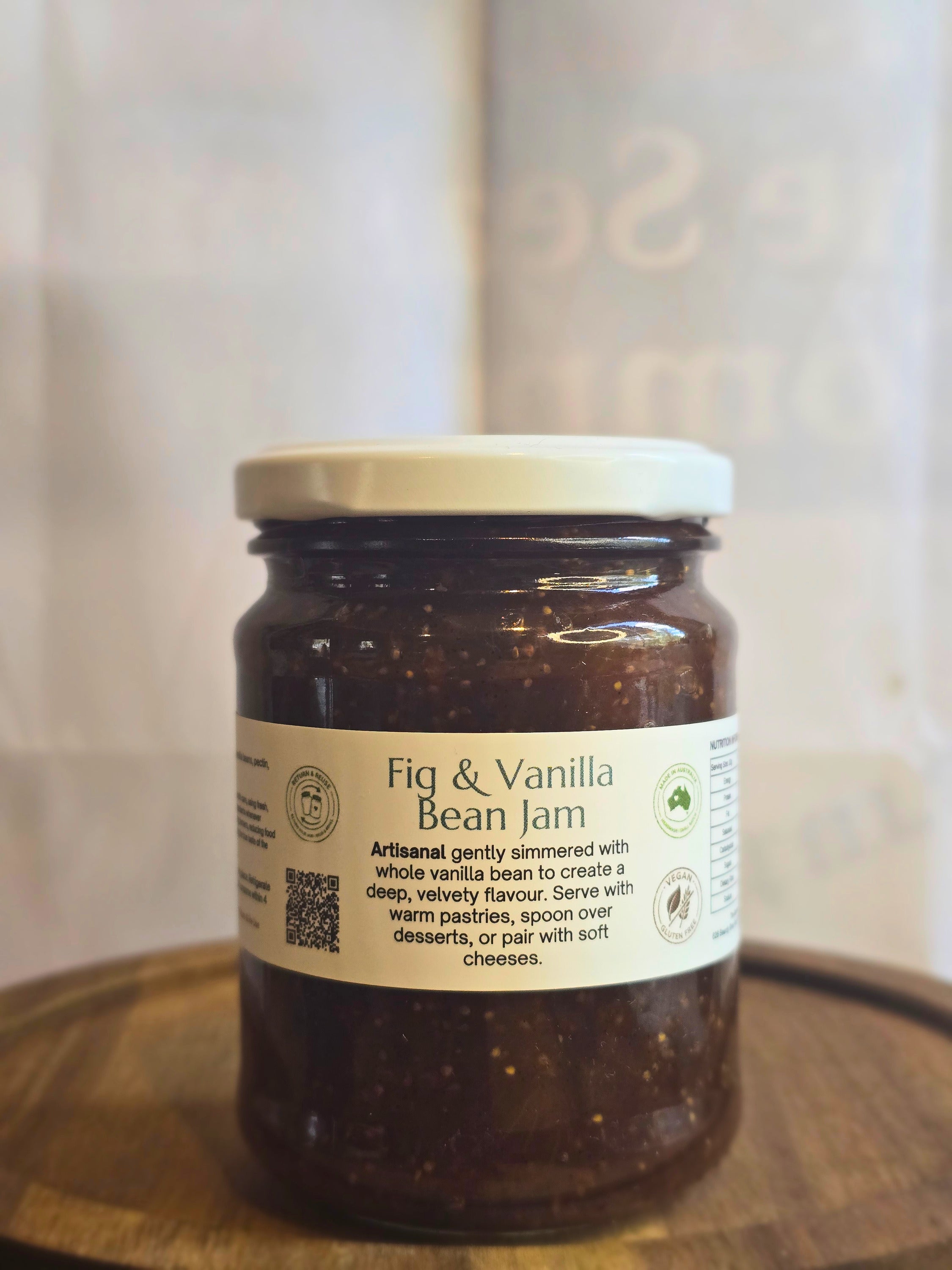 Fig & Vanilla Bean Jam