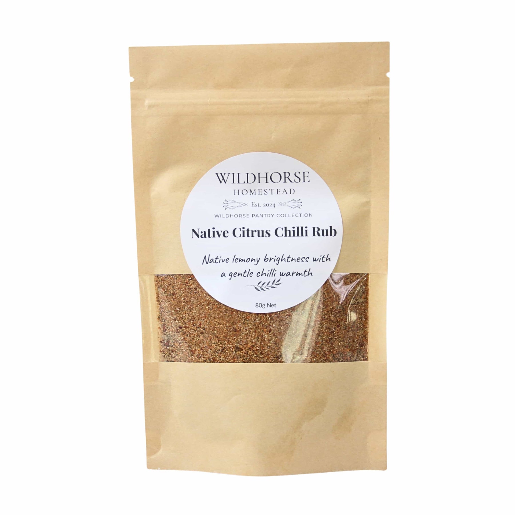 Wildhorse Homestead Native Citrus Chilli Rub – 80g