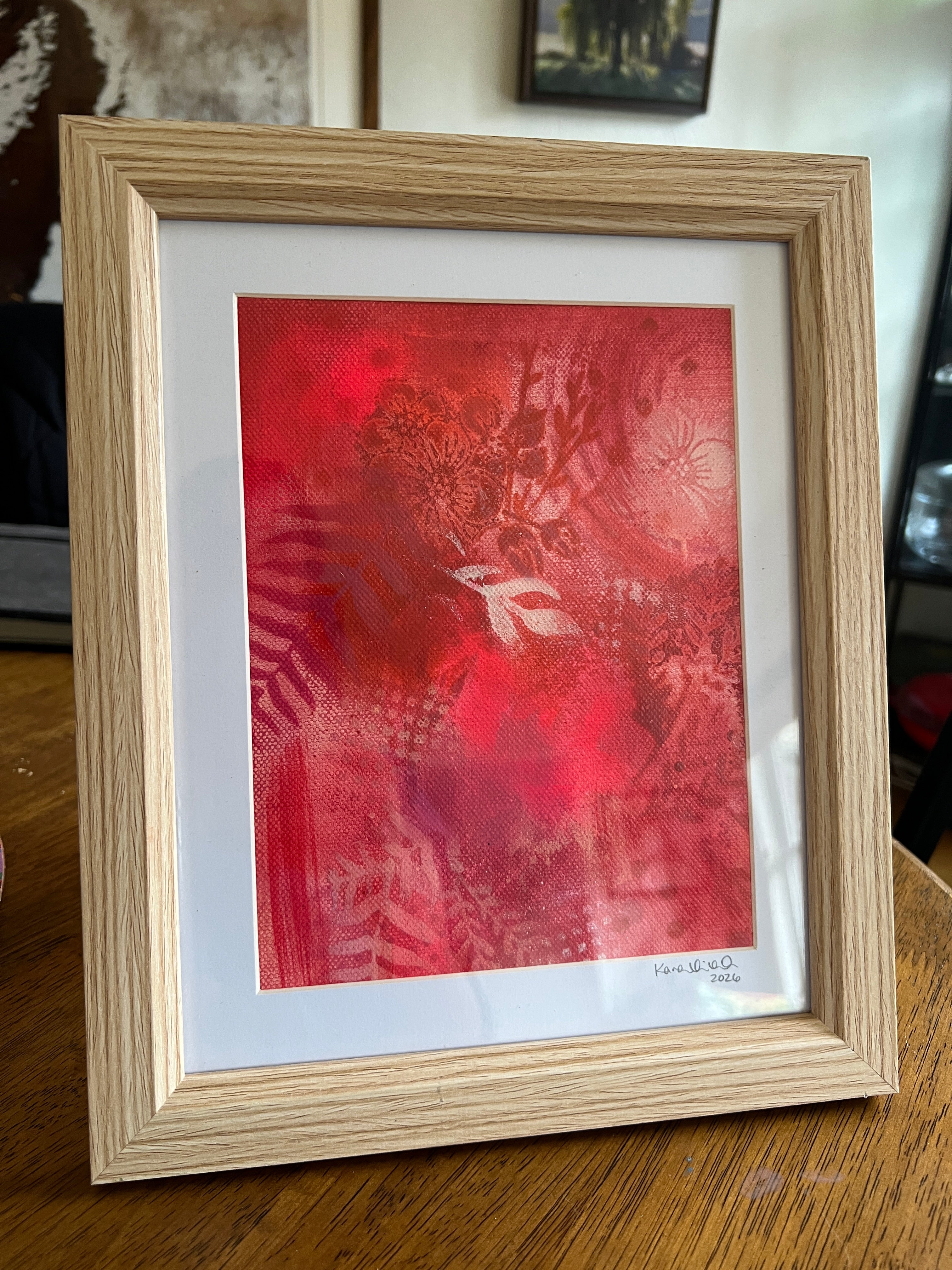 ‘Spring’ original abstract artwork