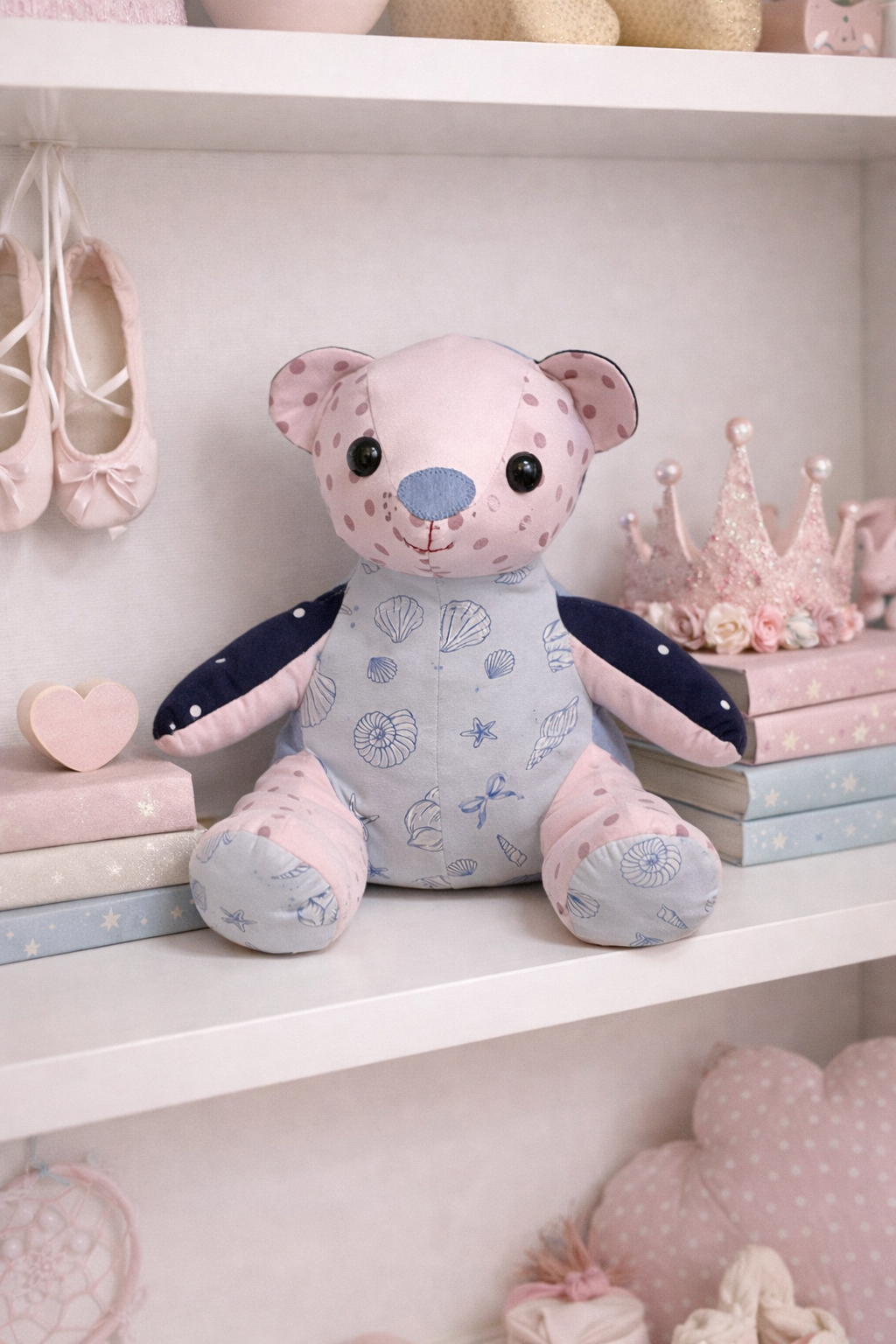 Custom Memory Bear – Made from Your Loved Ones Clothes | Keepsake Teddy Bear | Remberence Teddy Bear