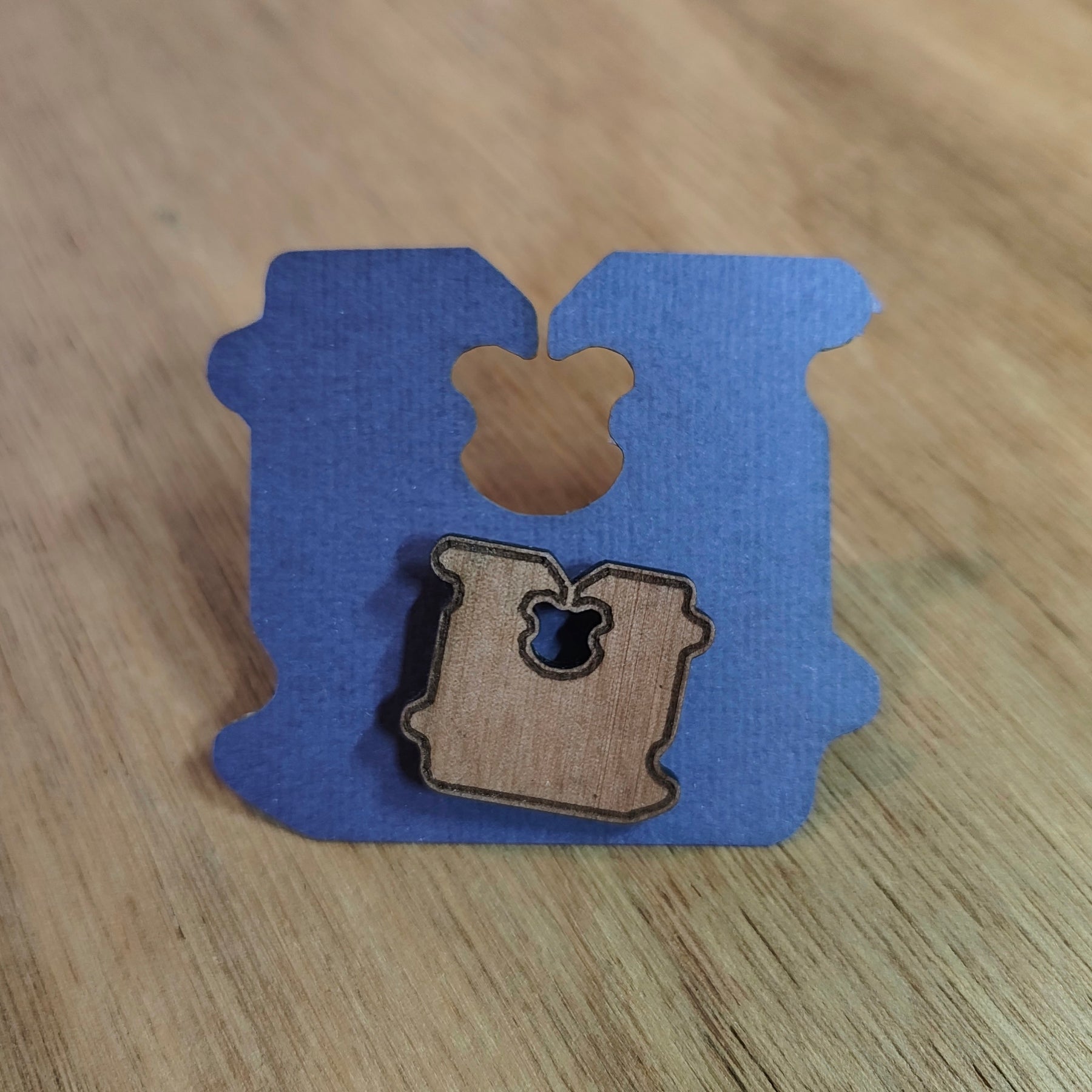 Whimsical Tasmanian Timber Pins