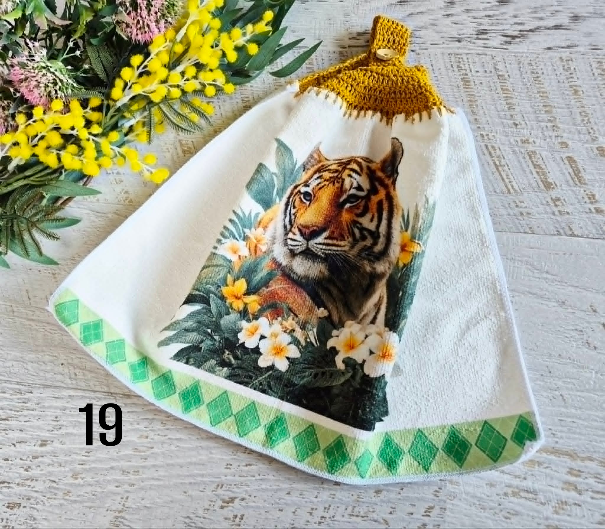 Kitchen Hand Towel | Hanging | Polyester Microfibre | SINGLE LAYER | 9 Styles - 19 - 27