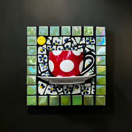 Mosaic Wall Planter.