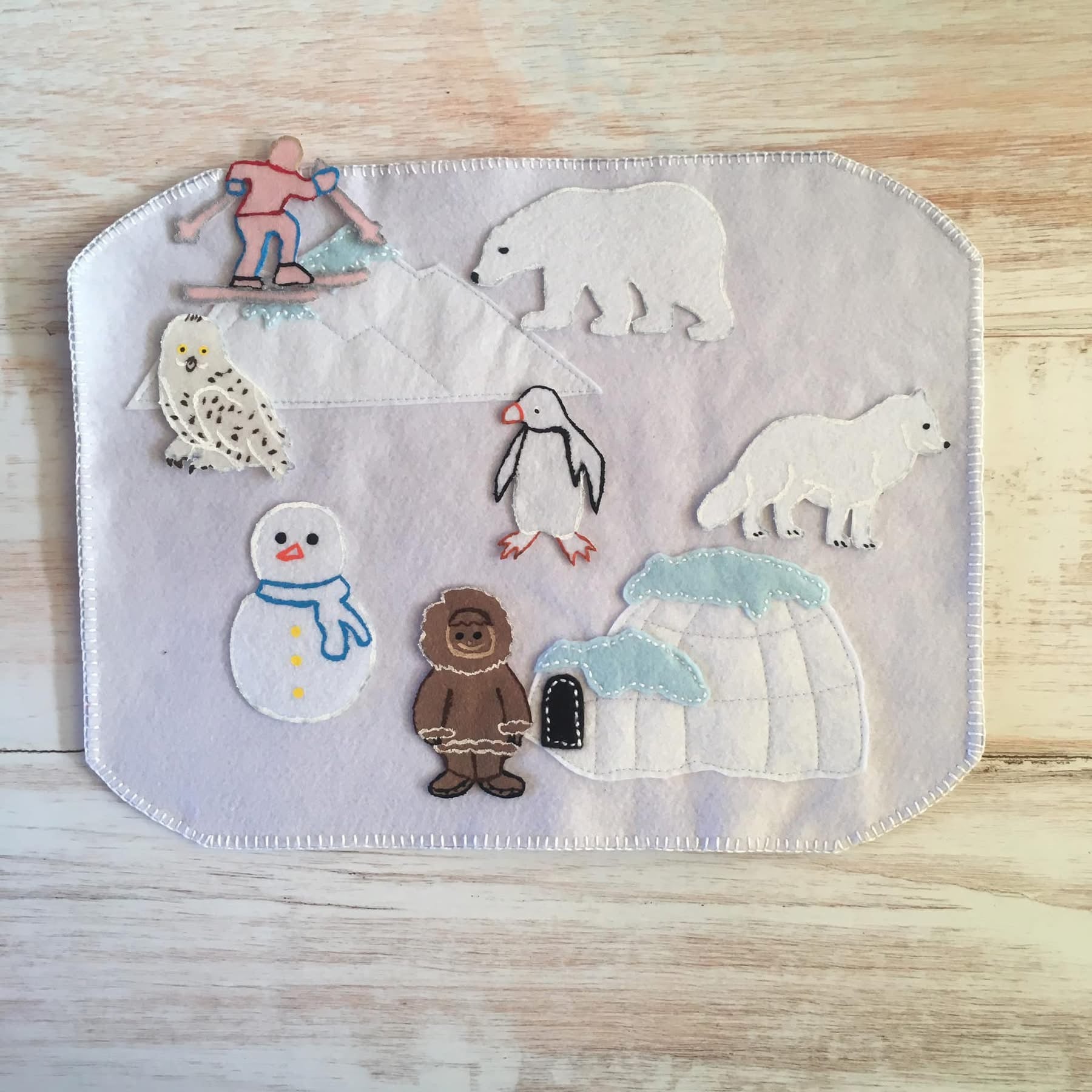 Children's Felt Play Mat