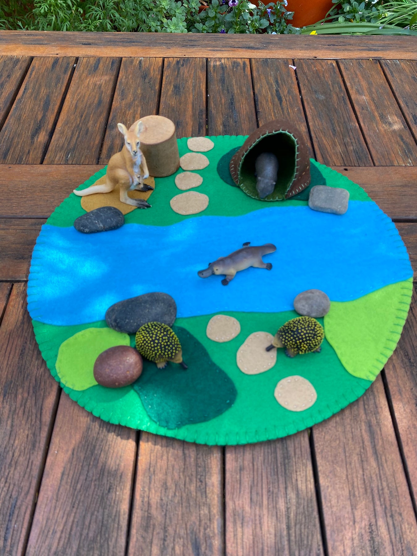 Play Felt Mat Small - Explore the outdoors #4