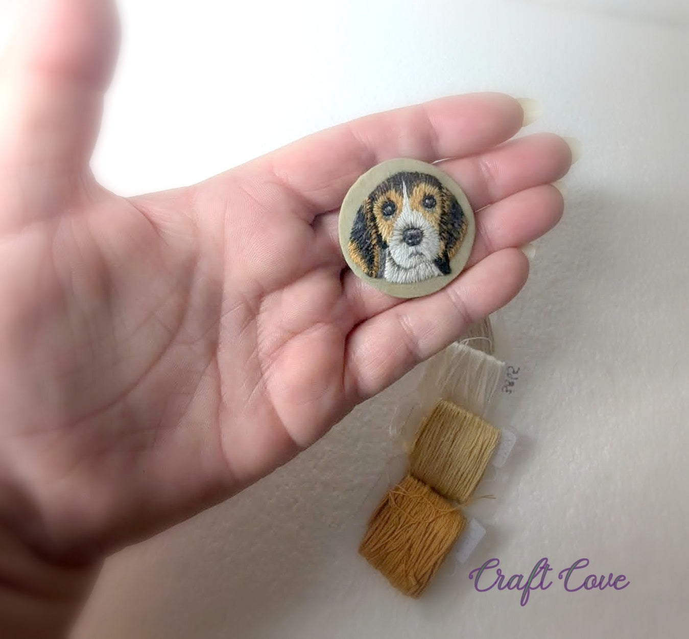 Mini Hand Embroidered Jewellery