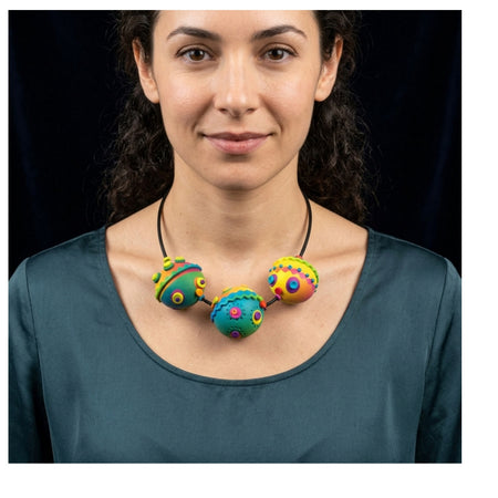 Spots and Squiggles Necklace
