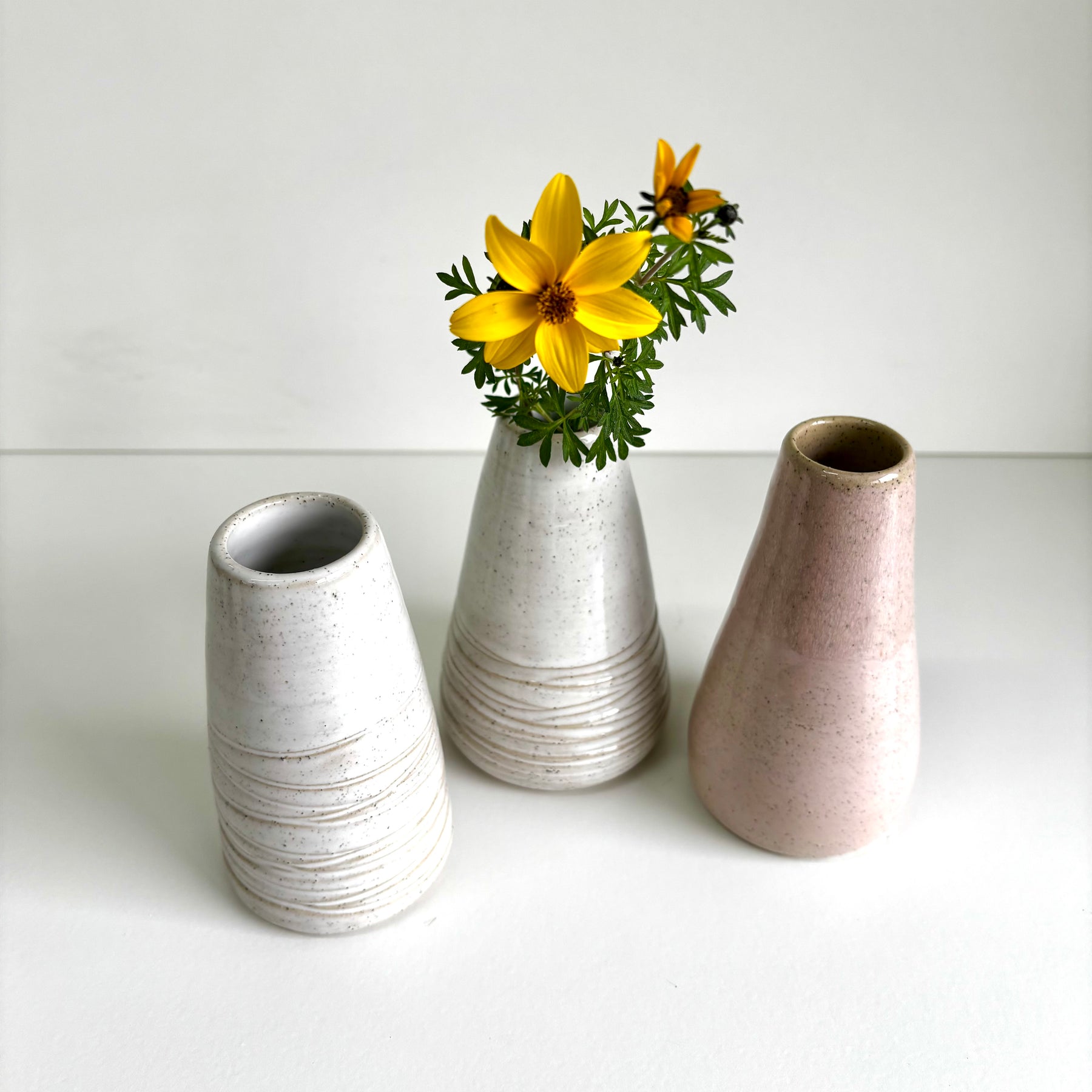 Ceramic Bud Vases