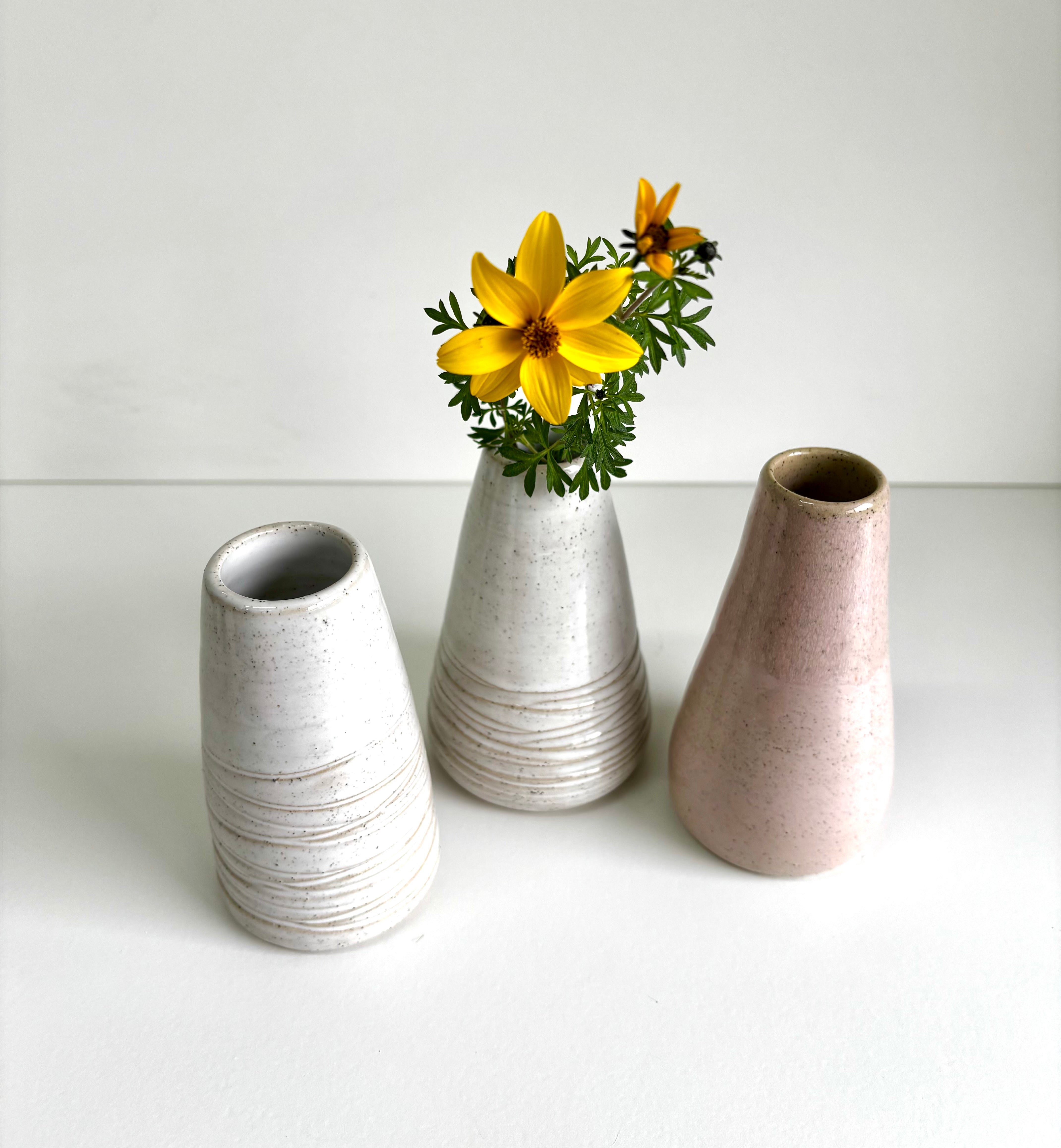 Ceramic Bud Vases