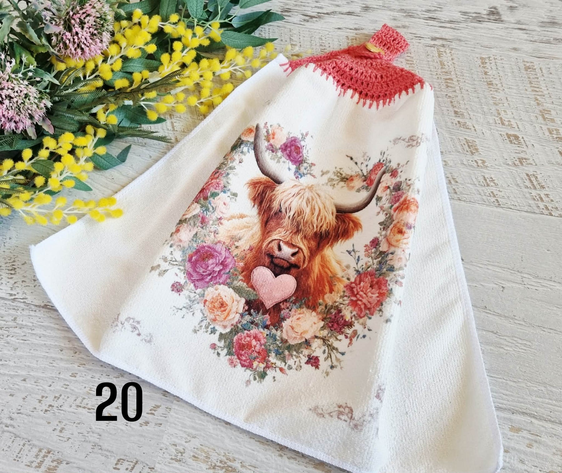 Kitchen Hand Towel | Hanging | Polyester Microfibre | SINGLE LAYER | 9 Styles - 19 - 27