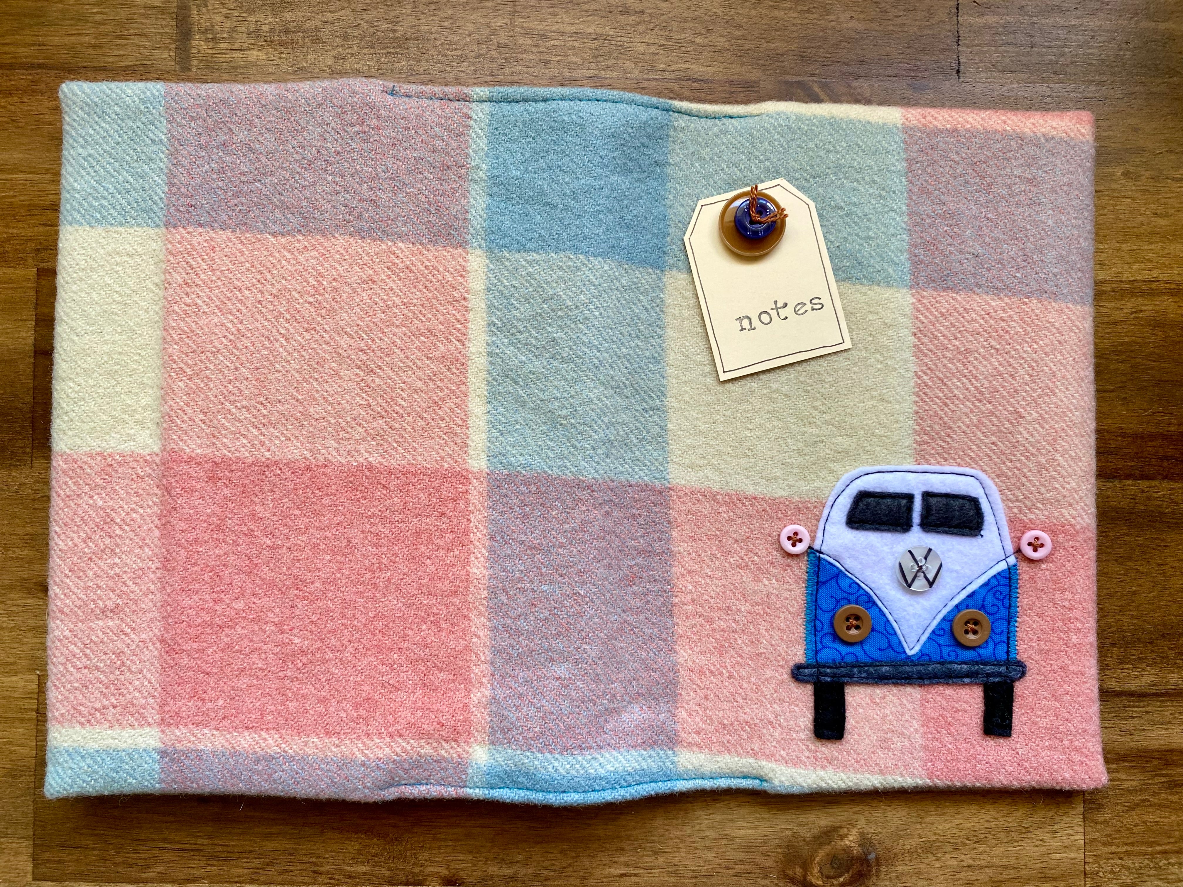 A5 Upcycled Notebook Kombi - Multi