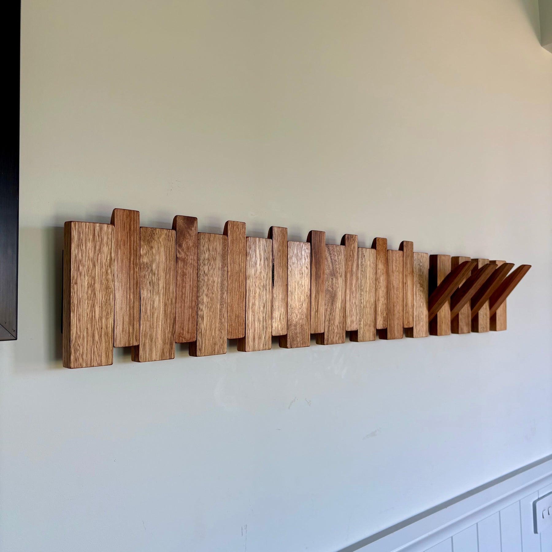 No.2 Tasmanian oak Piano style Coatrack