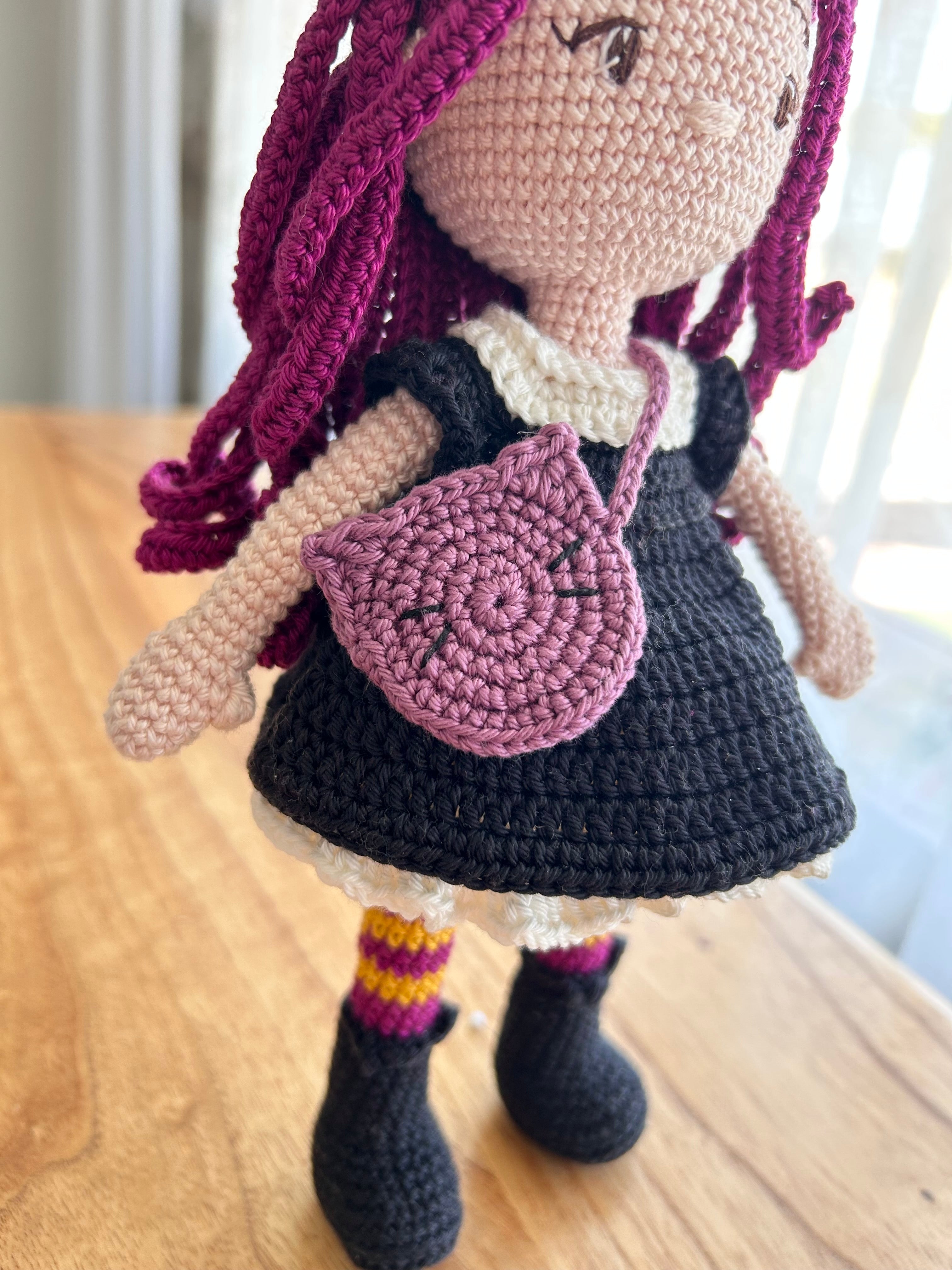 Crochet | Cat Doll | Ready to Ship