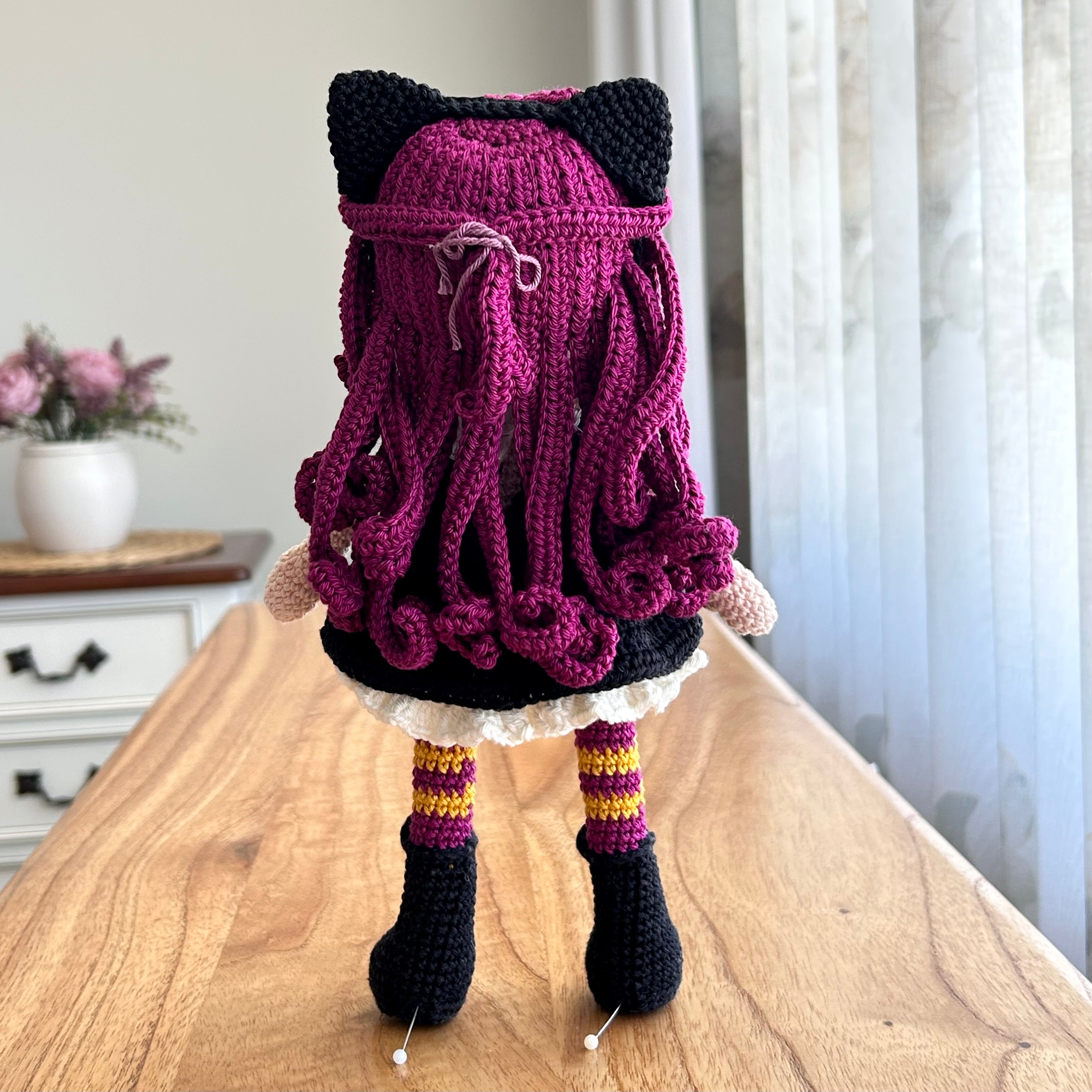 Crochet | Cat Doll | Ready to Ship