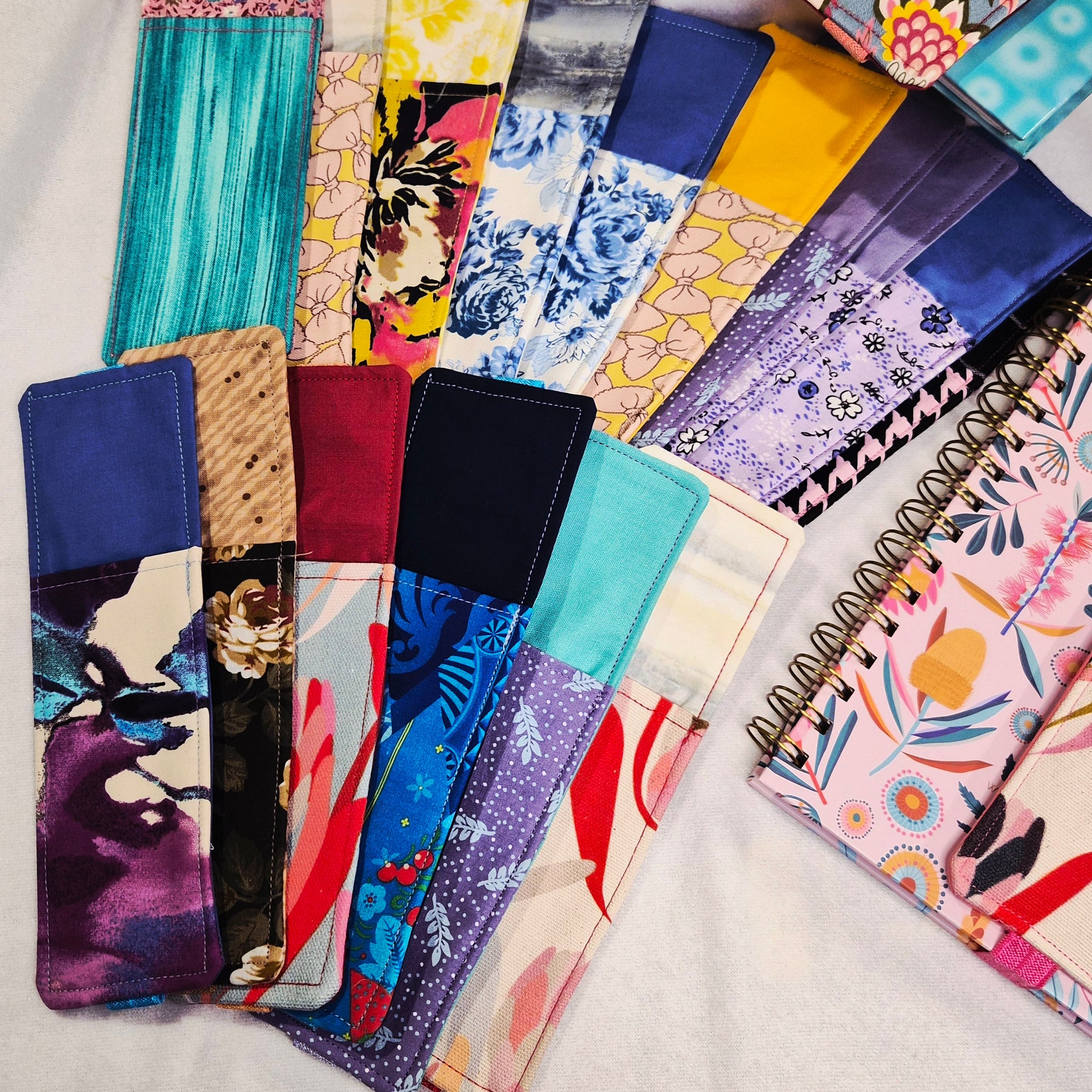 Pen/Bookmark Fabric Holders