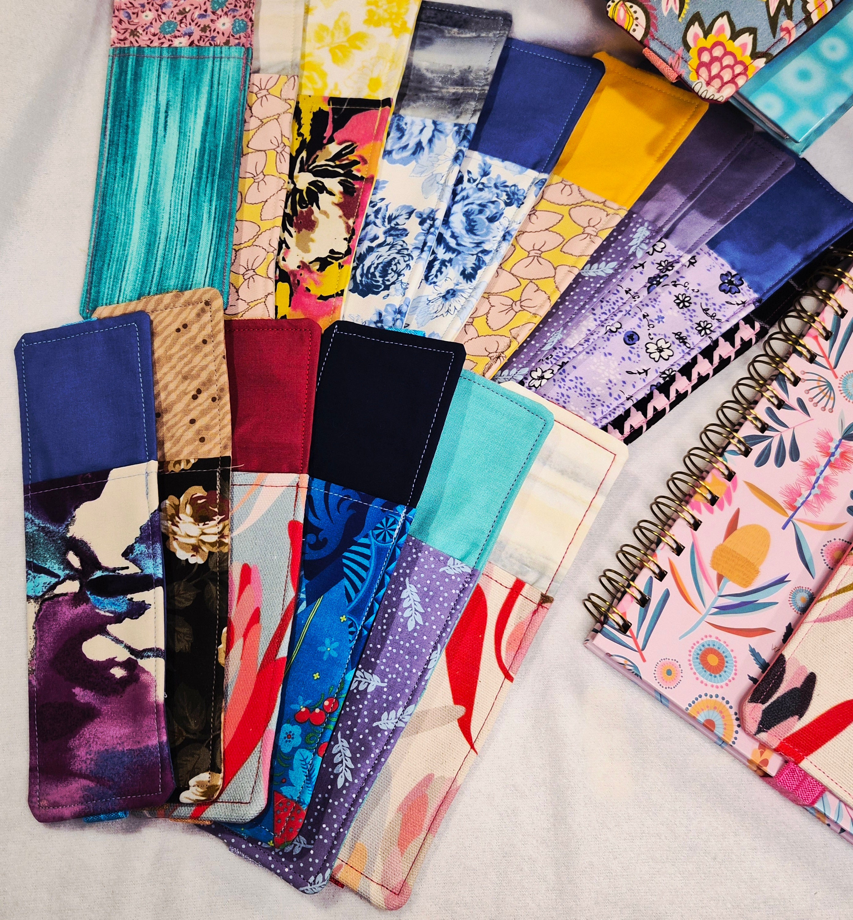 Pen/Bookmark Fabric Holders