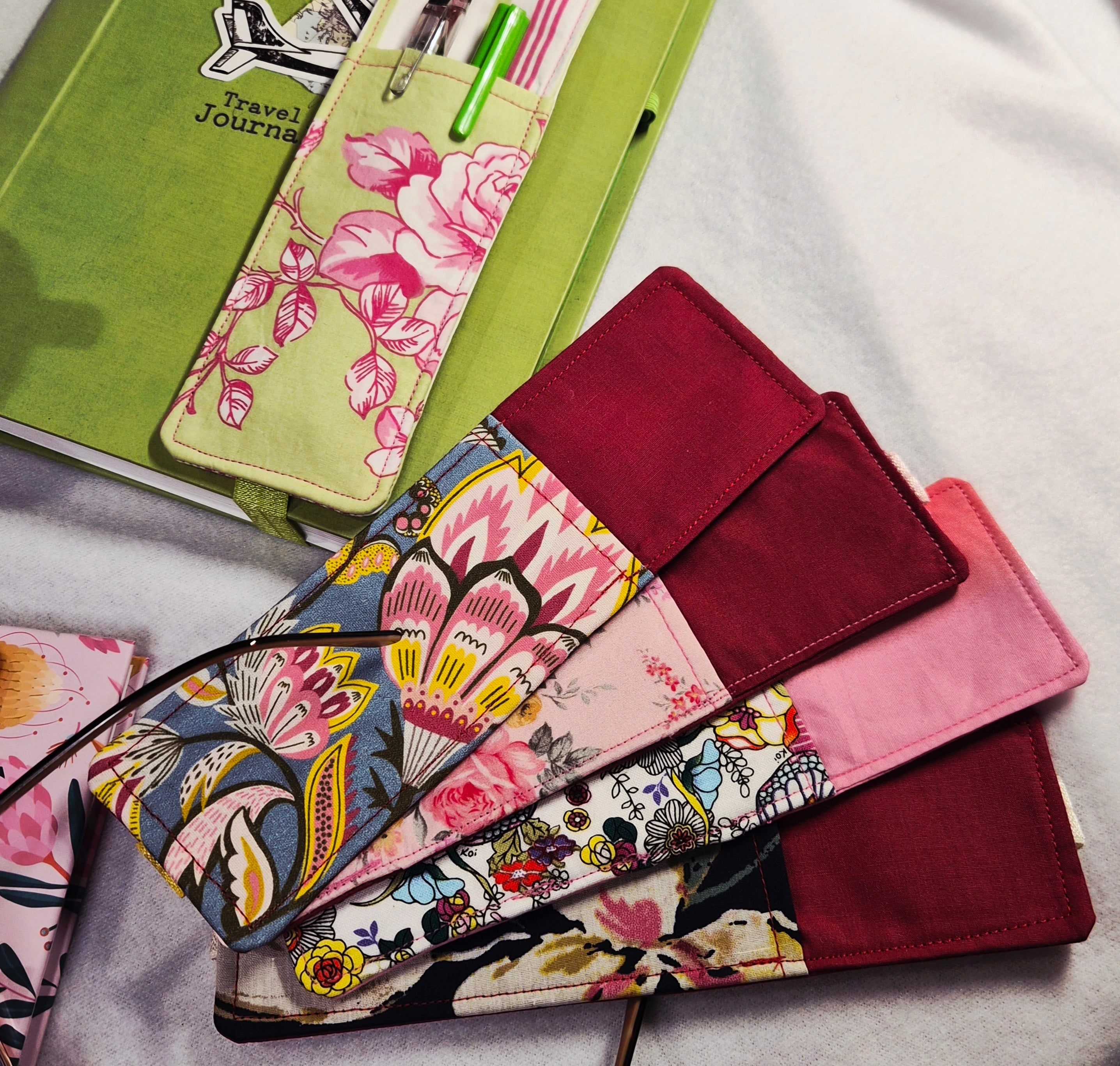 Pen/Bookmark Fabric Holders