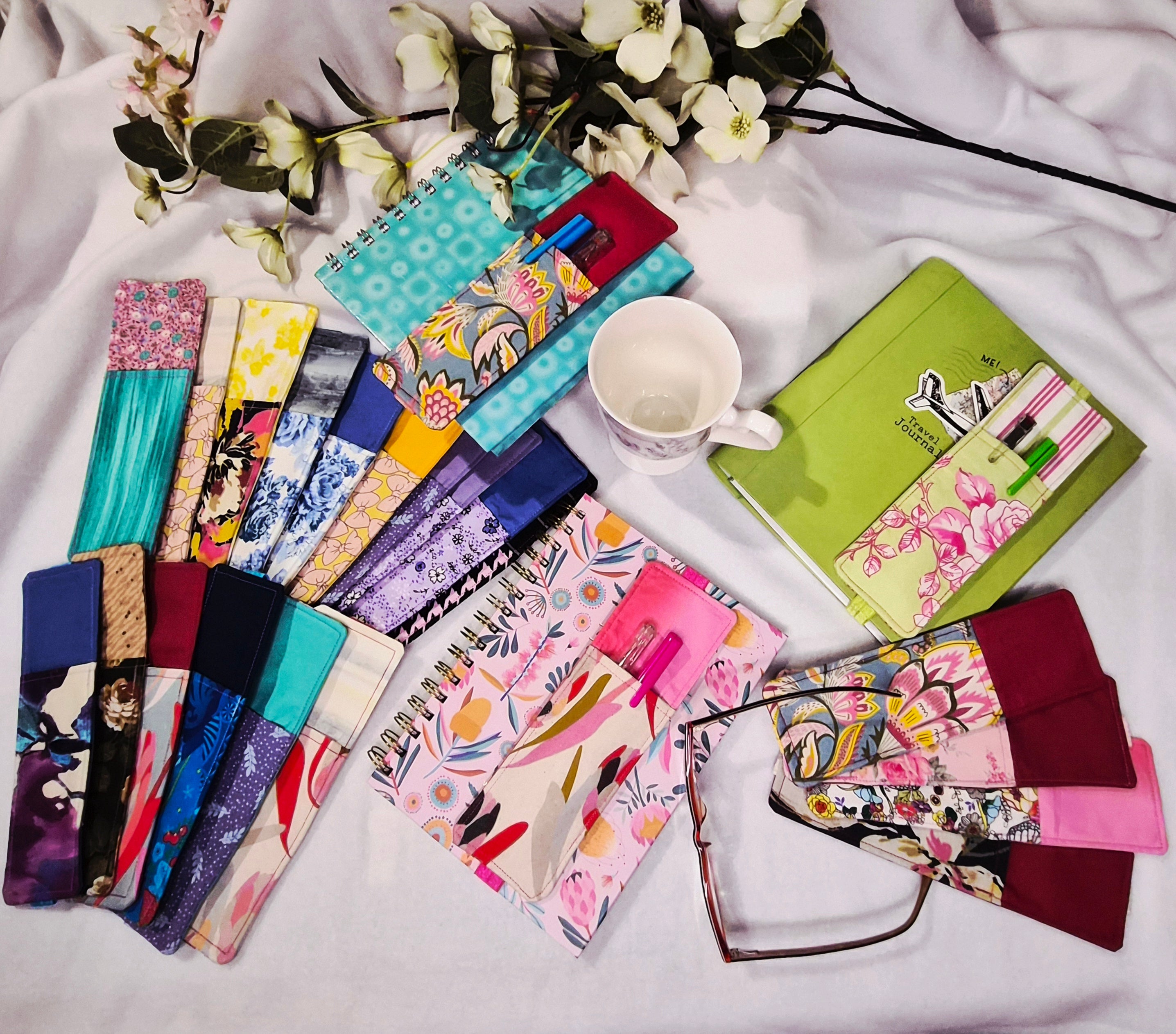 Pen/Bookmark Fabric Holders