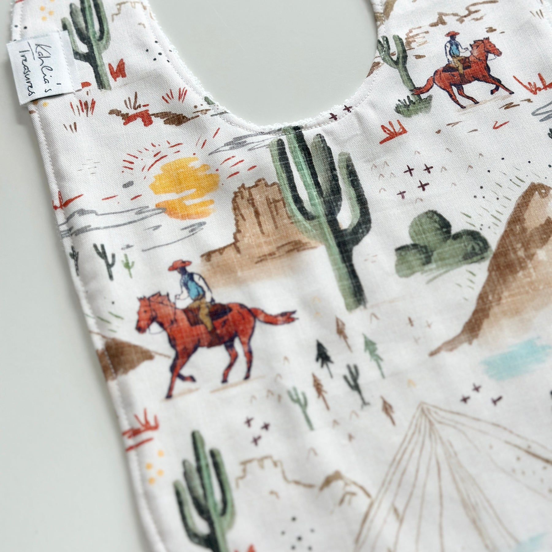 Wild West bib