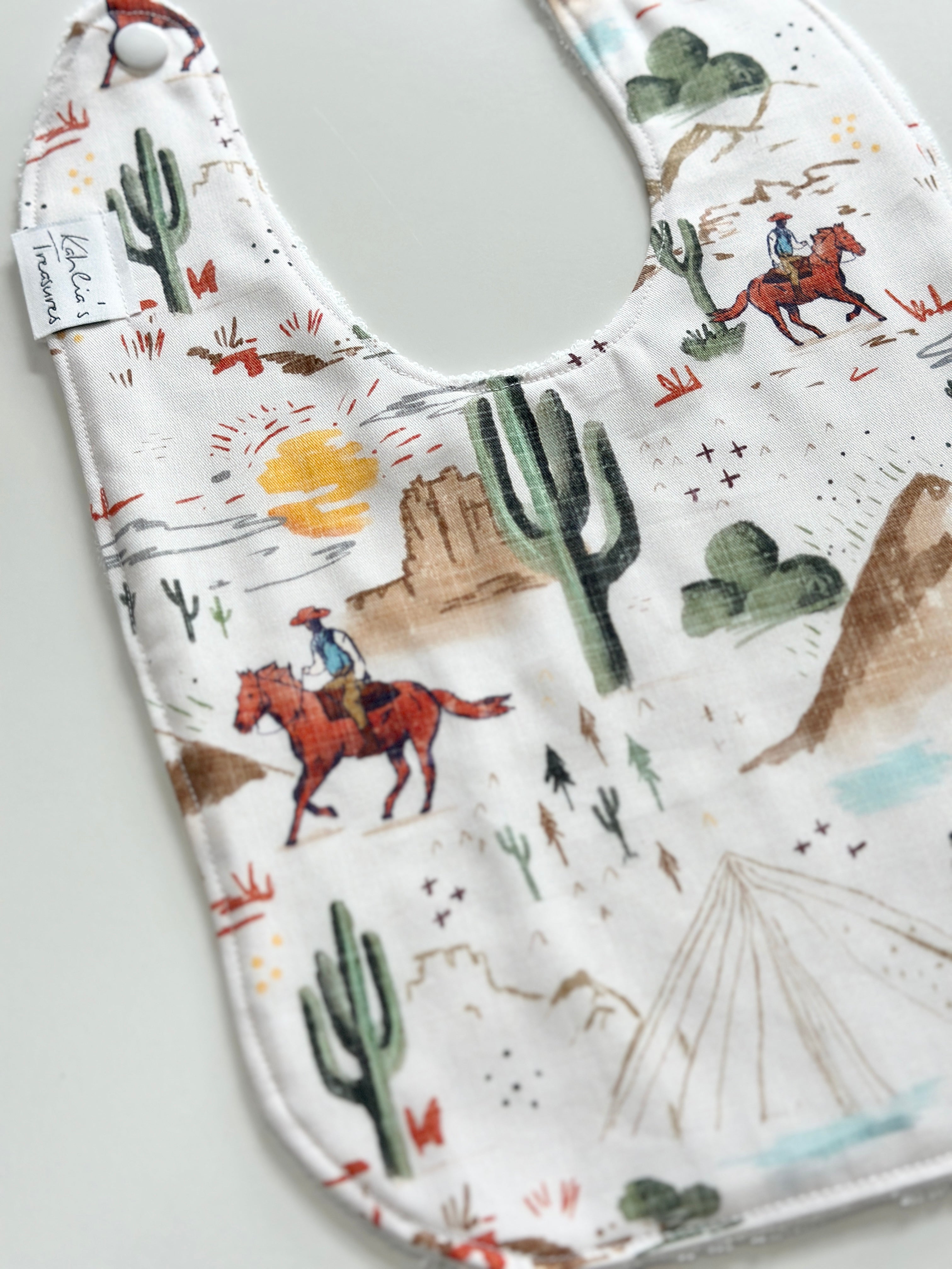 Wild West bib