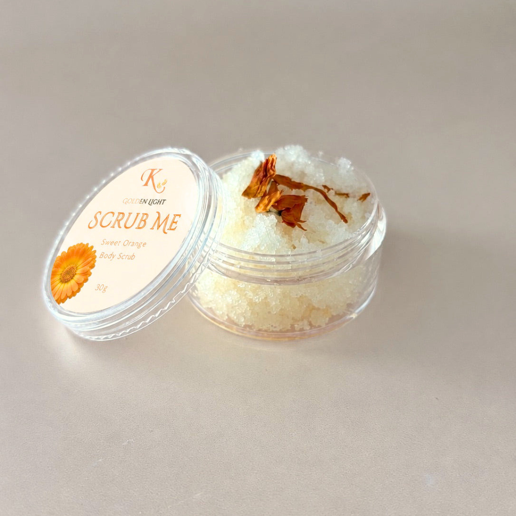 Golden Light Sugar Body Scrub | Sweet Orange Exfoliating Body Polish