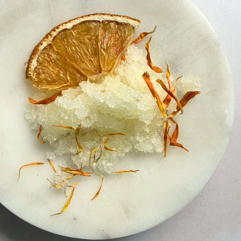 Golden Light Sugar Body Scrub | Sweet Orange Exfoliating Body Polish