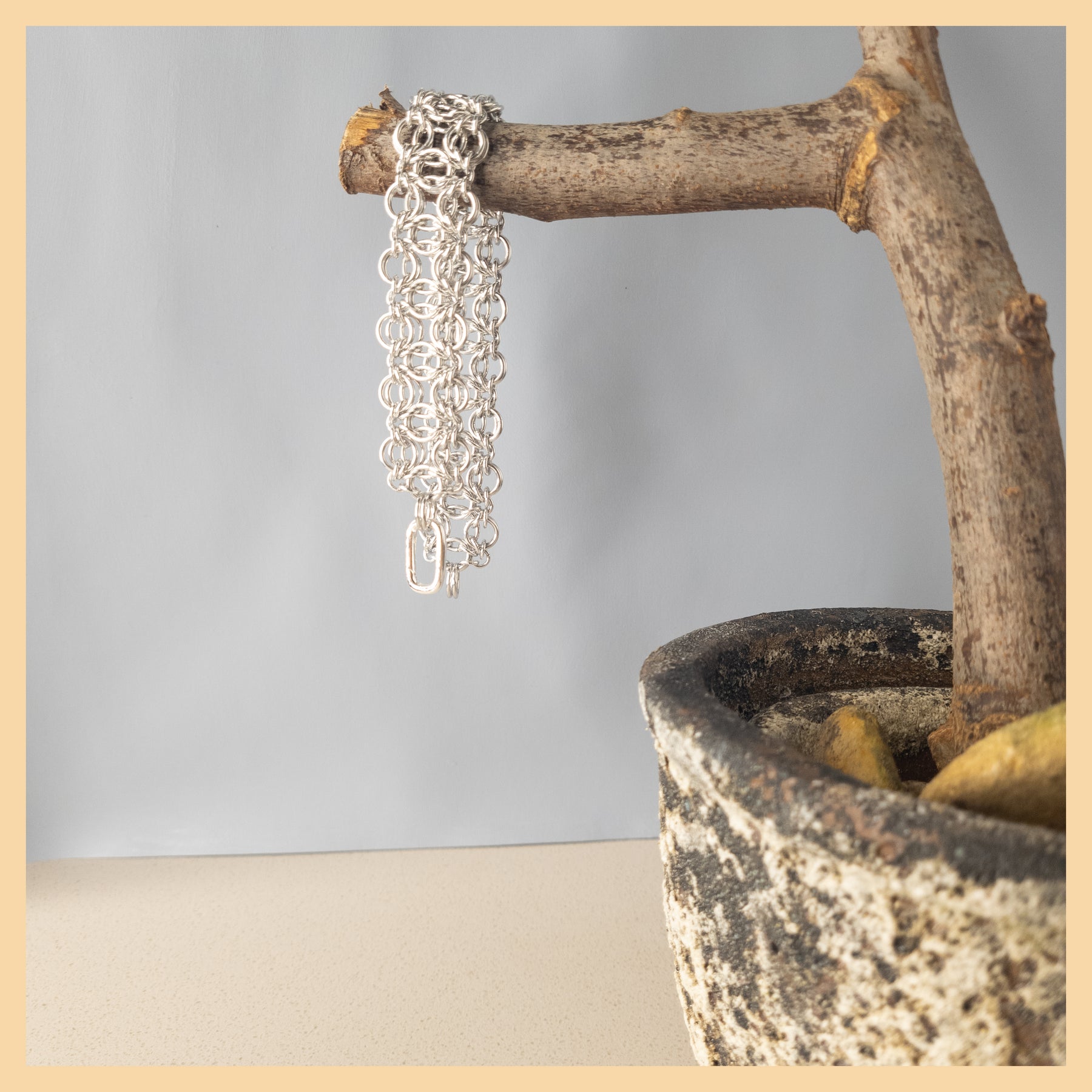Chainmaille Celtic Mosaic Bracelet