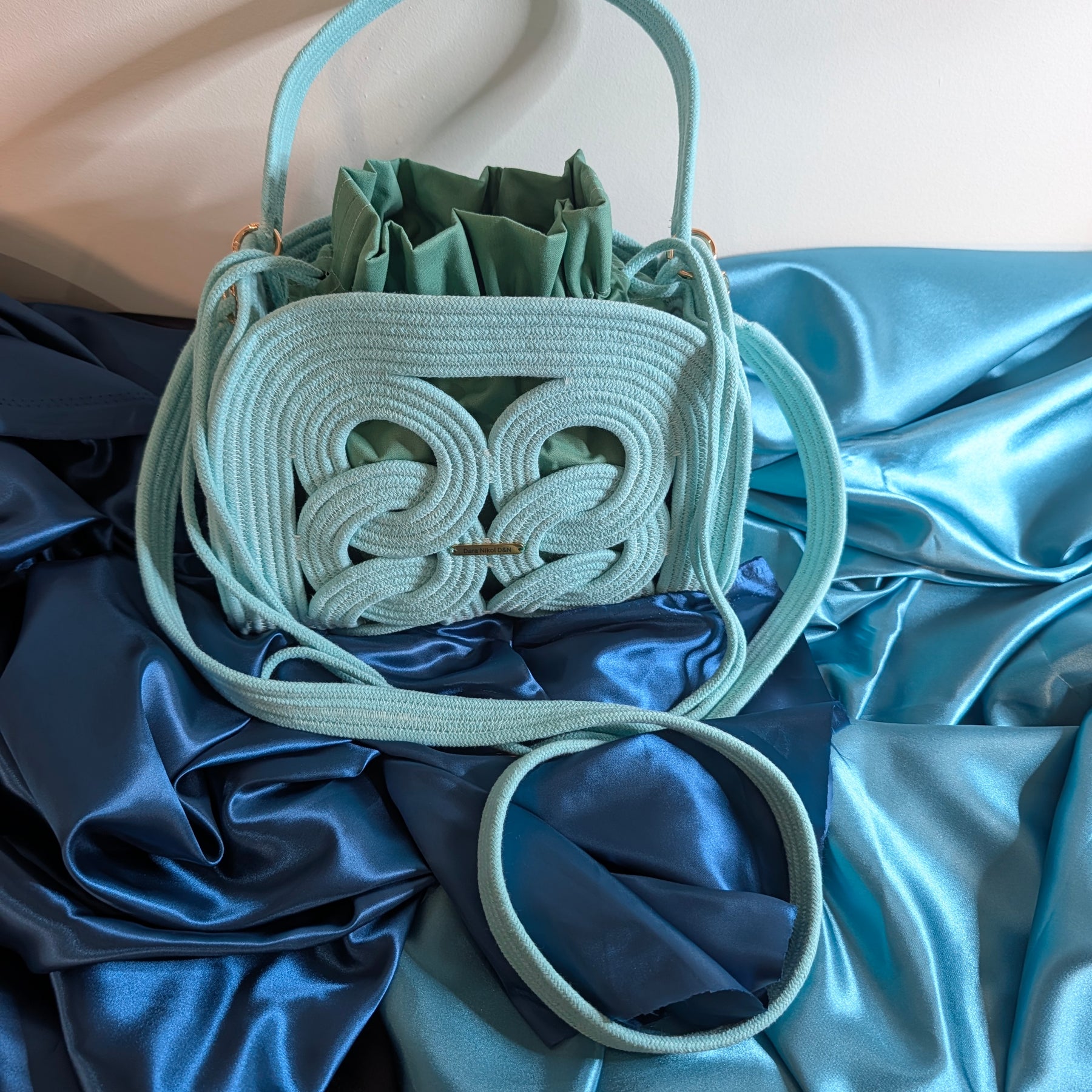 Handmade Cotton Cord Shoulder Bag – Breeze M