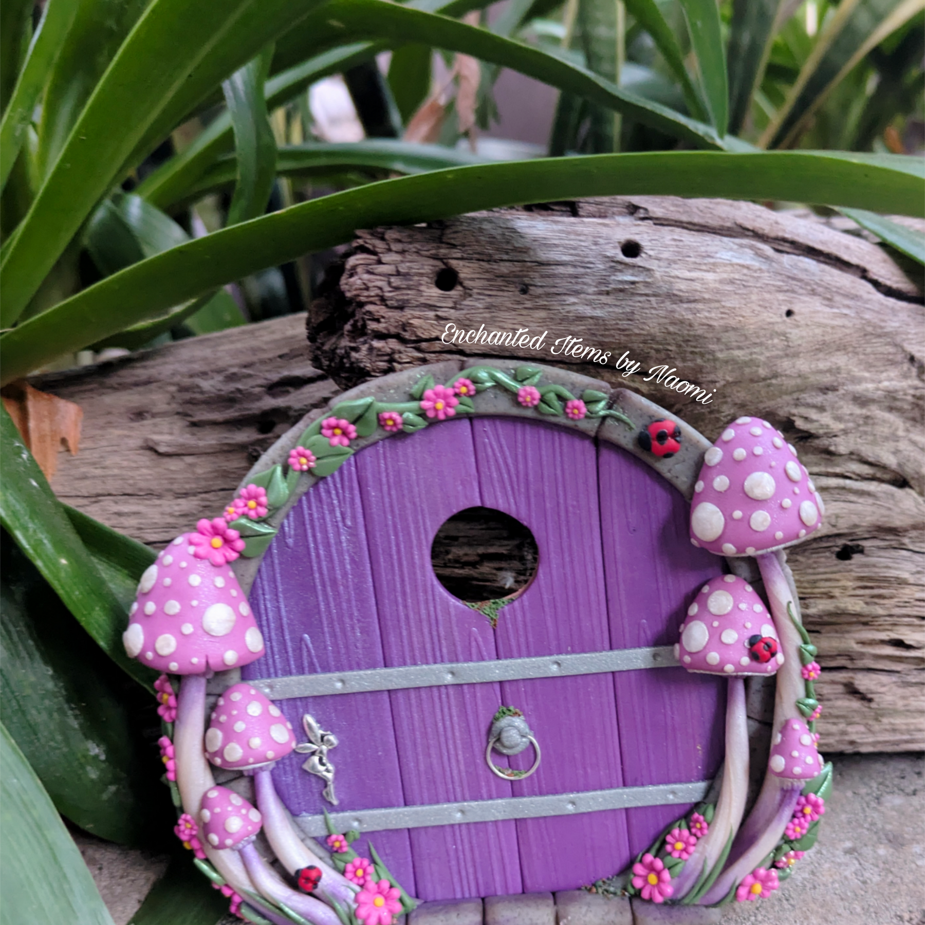 Purple Fairy Hobbit door