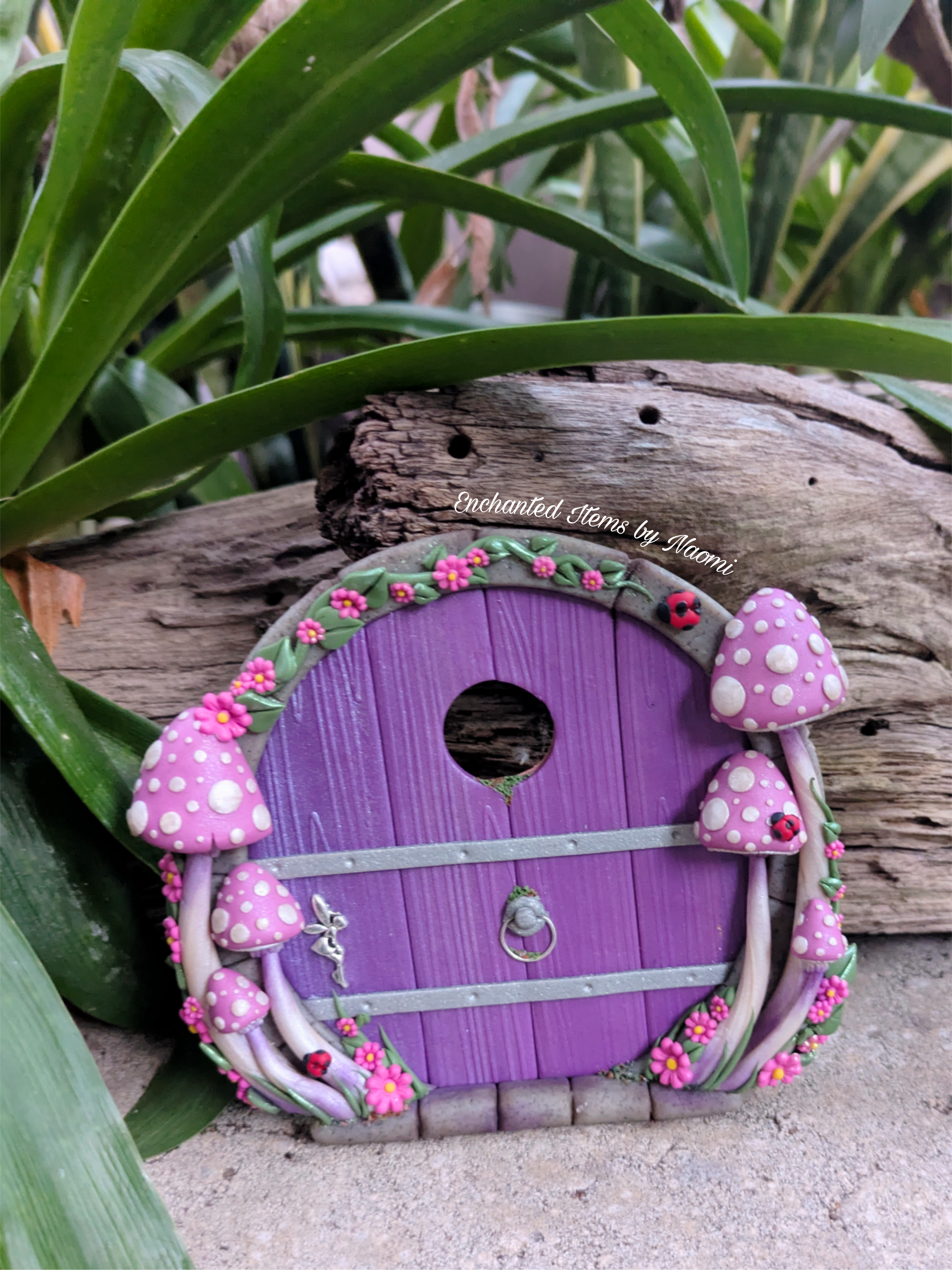 Purple Fairy Hobbit door
