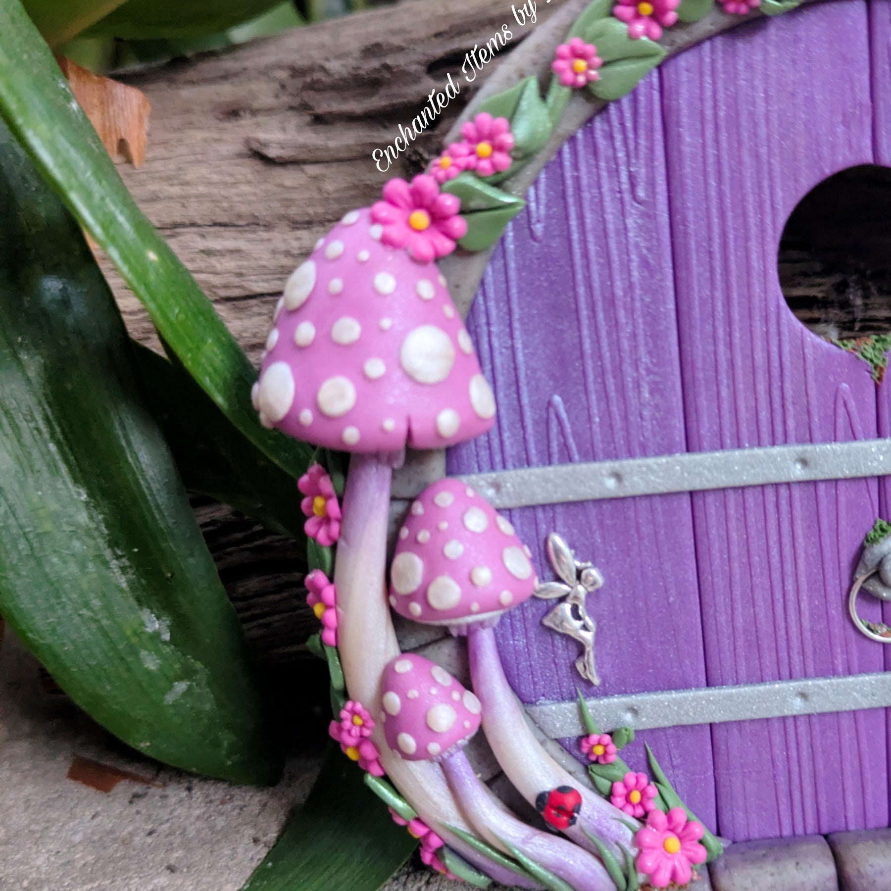 Purple Fairy Hobbit door