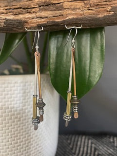 Mixed Metal Bead Drops
