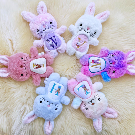 Bunny Plushie, Faux Fur, Personalised Rabbit, Easter, Made to Order
