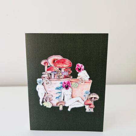 Greeting Card - Fungi is Female