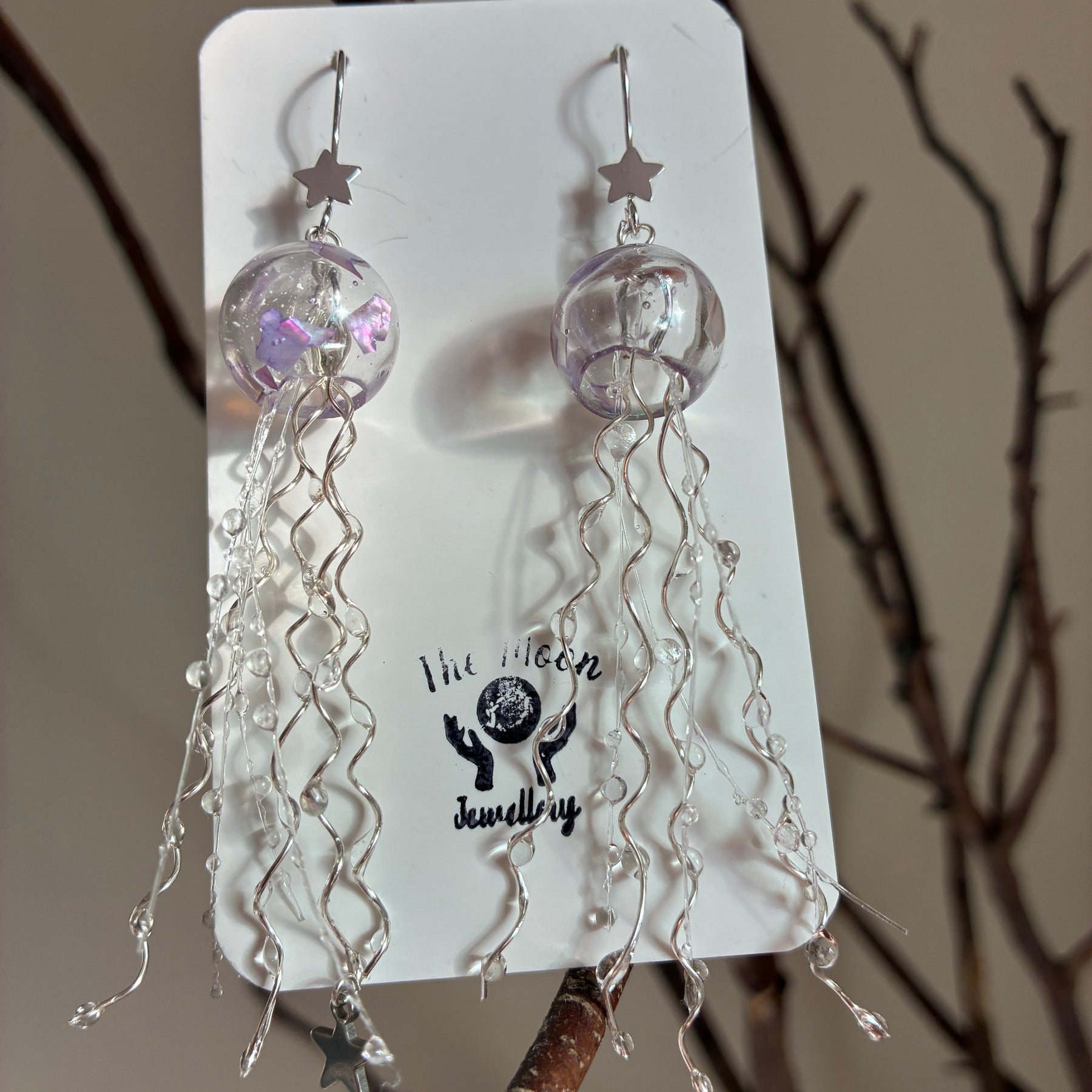 A Delicate, Translucent Jellyfish Accessory