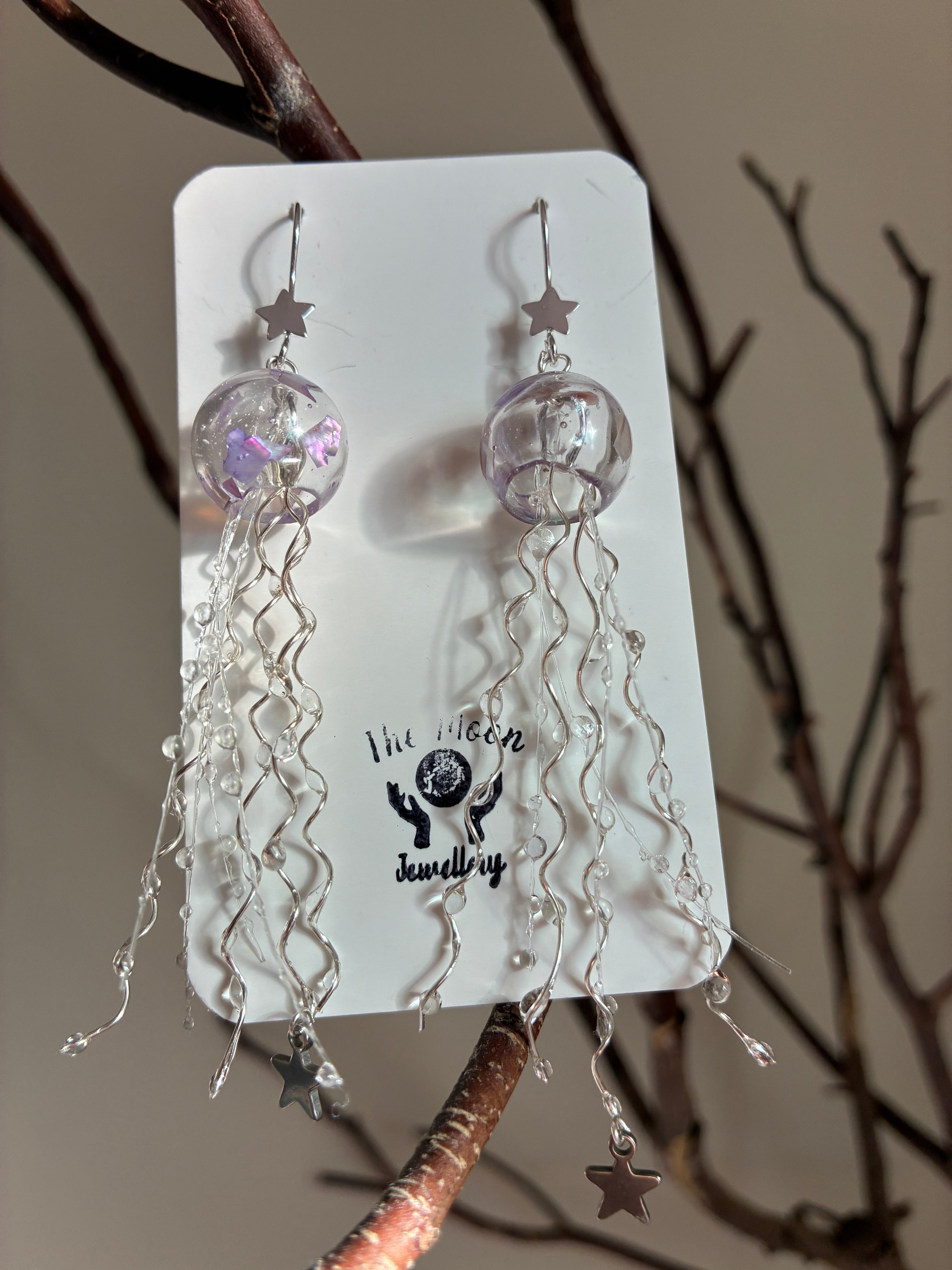 A Delicate, Translucent Jellyfish Accessory