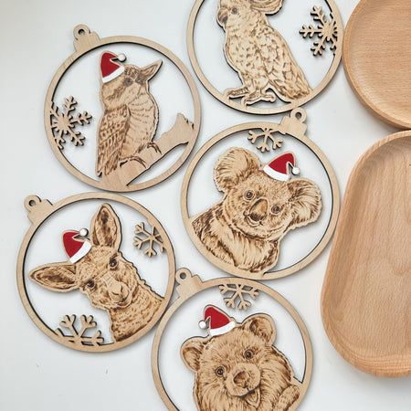 Xmas Aussie Animal Decoration