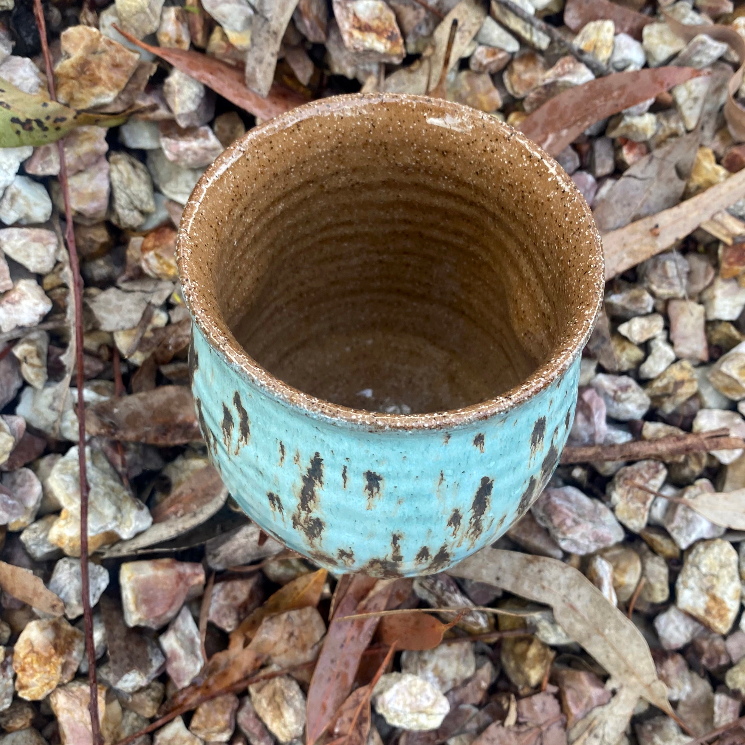 Travel Cup: Cascades | Wheel Thrown Ceramic Cup