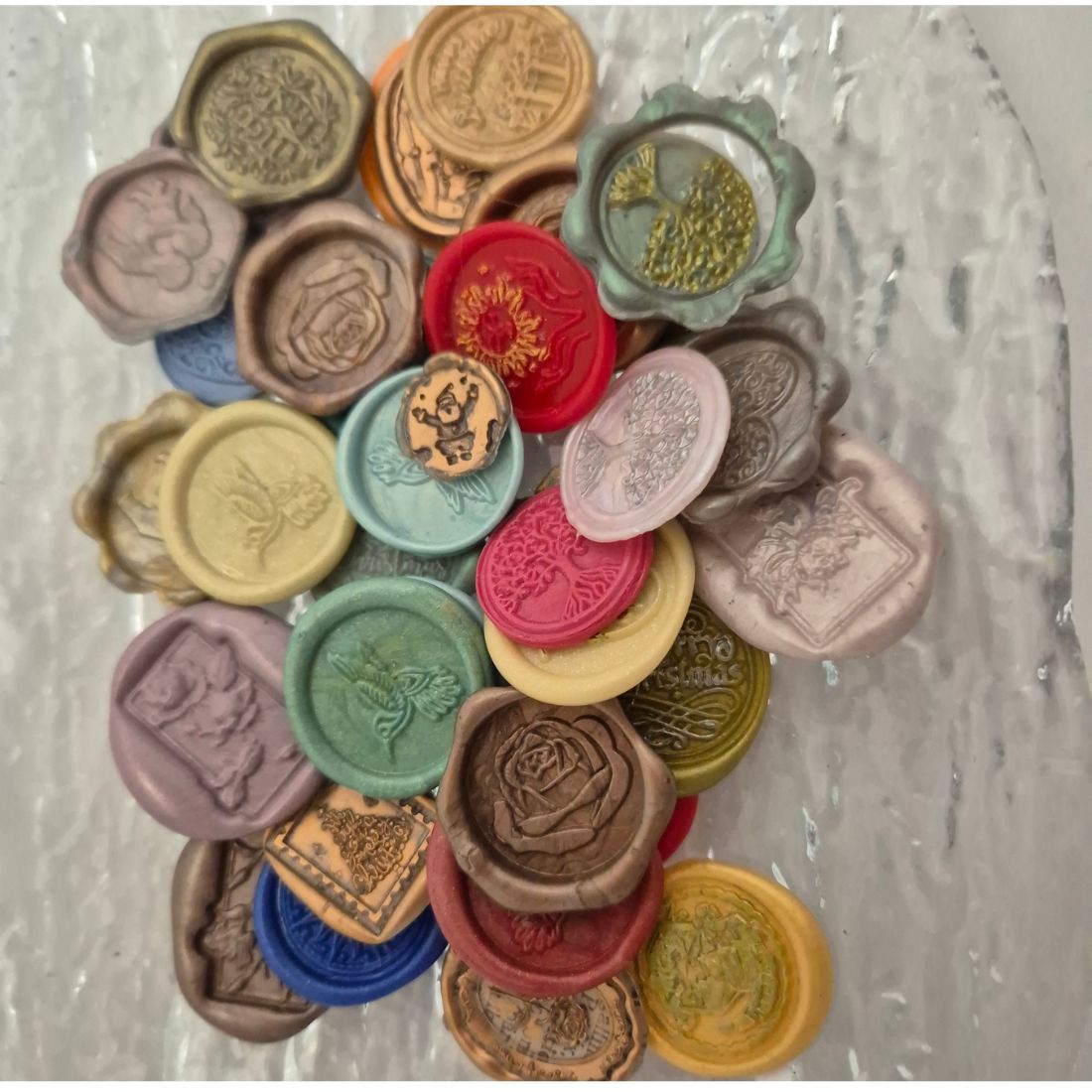 Handmade Wax Seals | Handmade With Love | Thank You | Christmas | Tree of Life | Made with Love