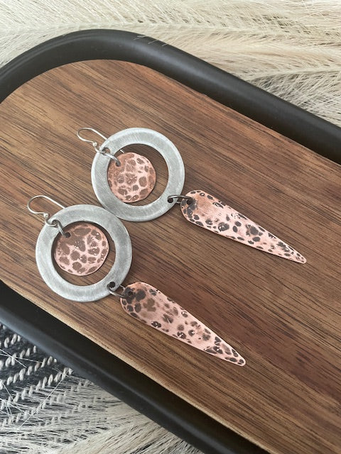 Copper Nested Dangles