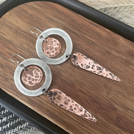 Copper Nested Dangles