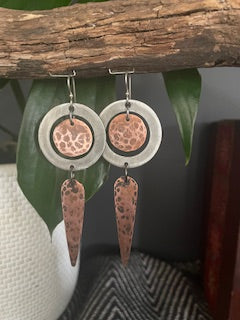Copper Nested Dangles