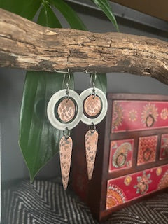 Copper Nested Dangles