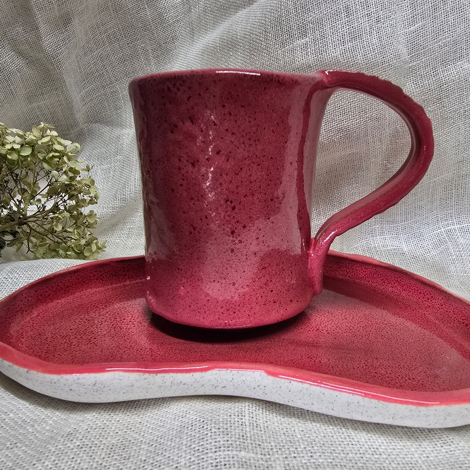 Cup and plate set